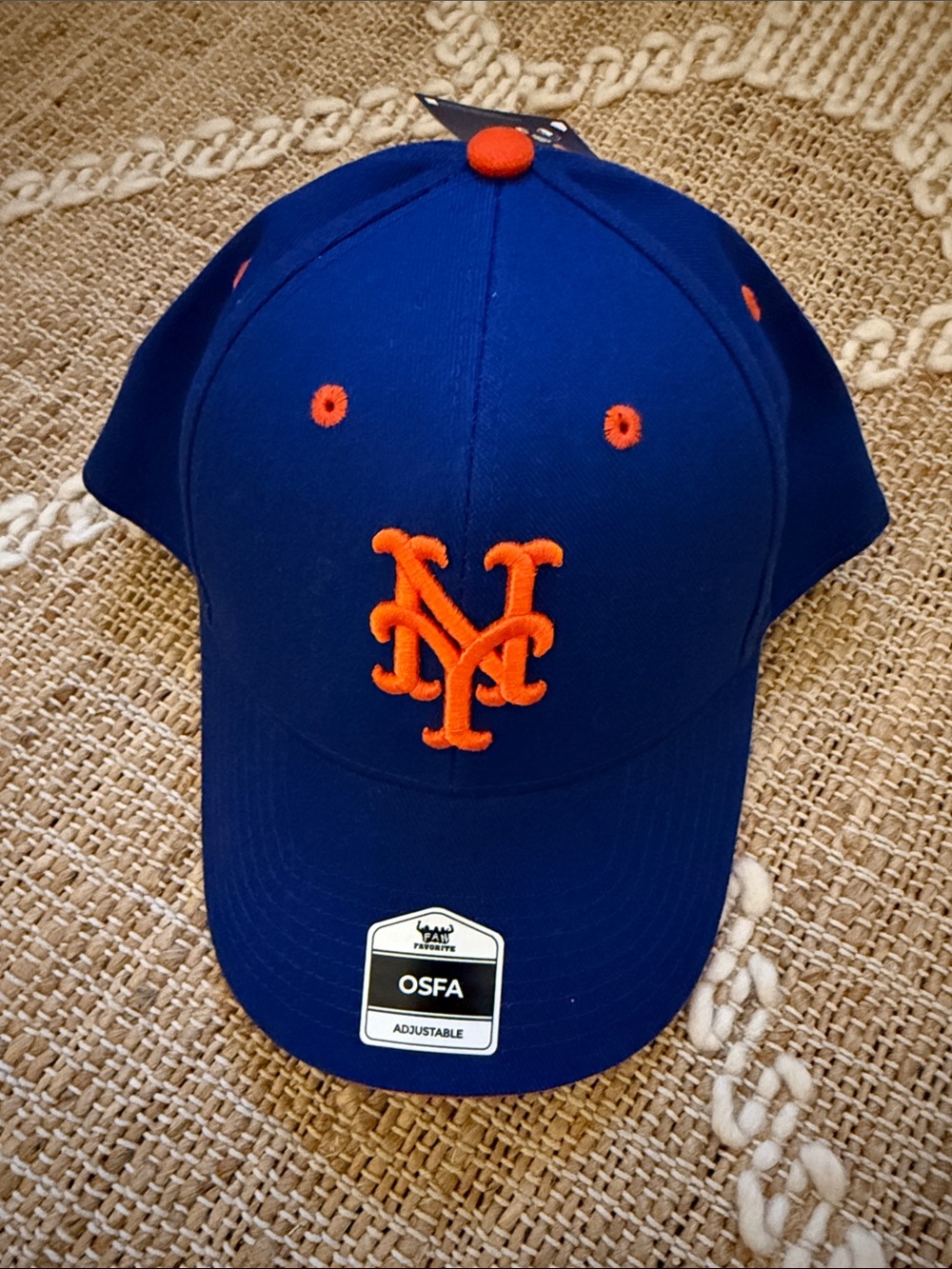 New York Mets Royal Blue & Orange MLB Hat
